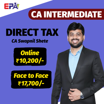 Paper 3 Taxation Direct Tax